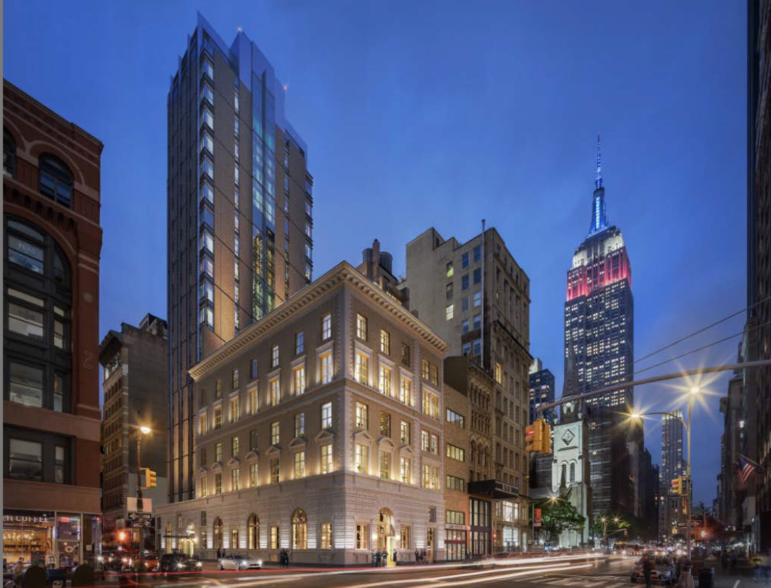 Fifth Avenue Hotel Progresses at 250 Fifth Avenue in NoMad