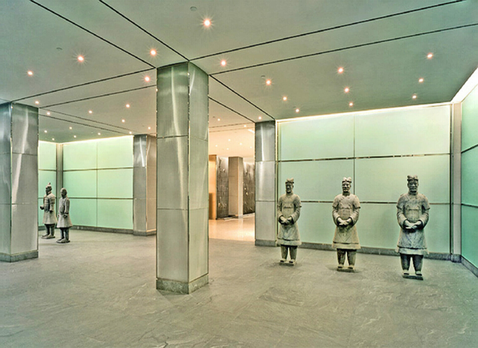 666 lobby with statues upSized