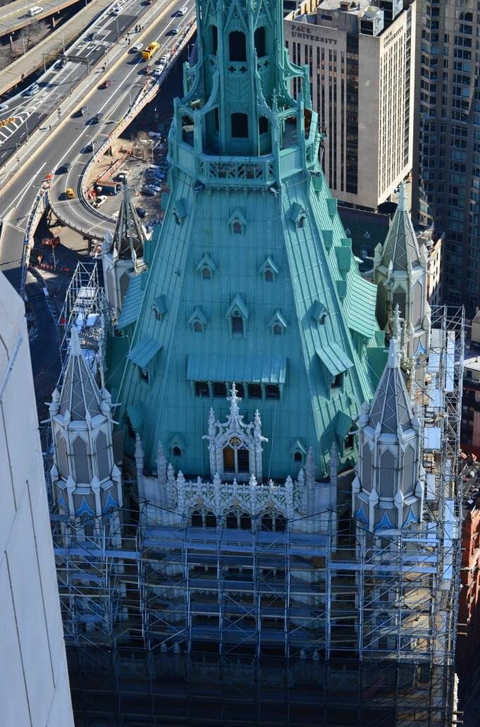 Facade work