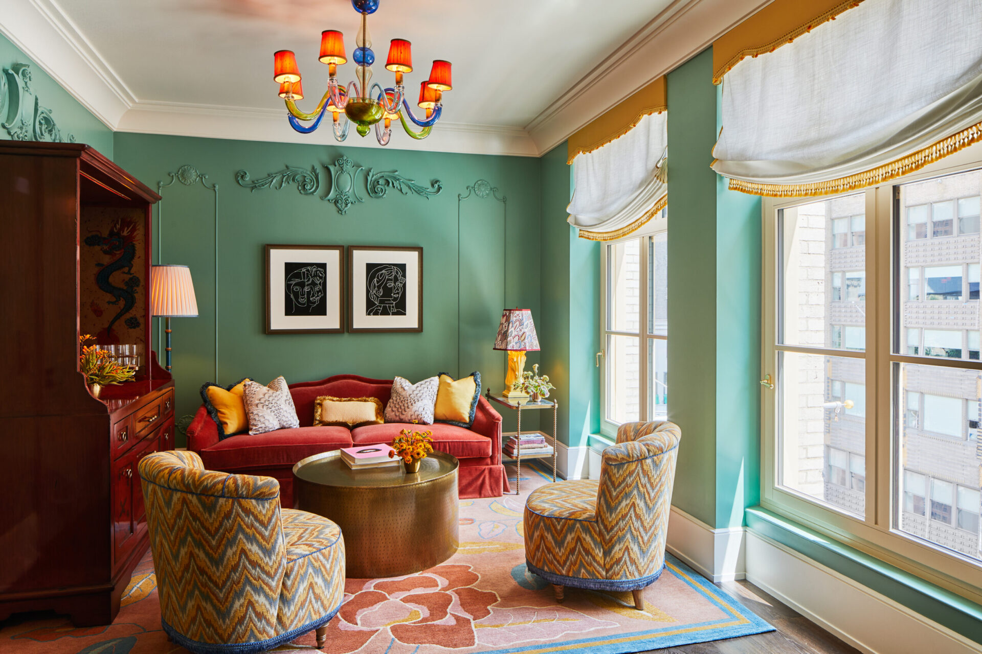 The Fifth Avenue Suite Living Room William Abranowicz scaled 1